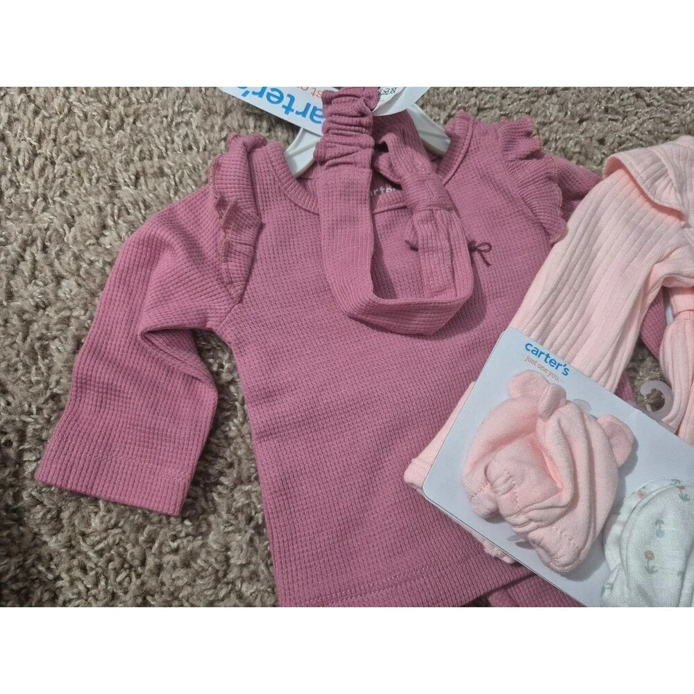 Carter's Baby girl newborn bundle new with tags
